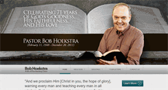 Desktop Screenshot of bobhoekstra.com